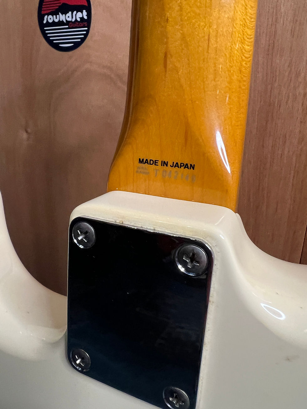 Miniature : 🎸FENDER STRATOCASTER ST 62-OW MADE IN JAPAN (1994) – OLYMPIC WHITE