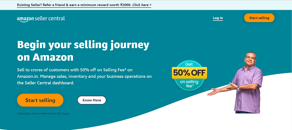 How to open an Amazon seller account