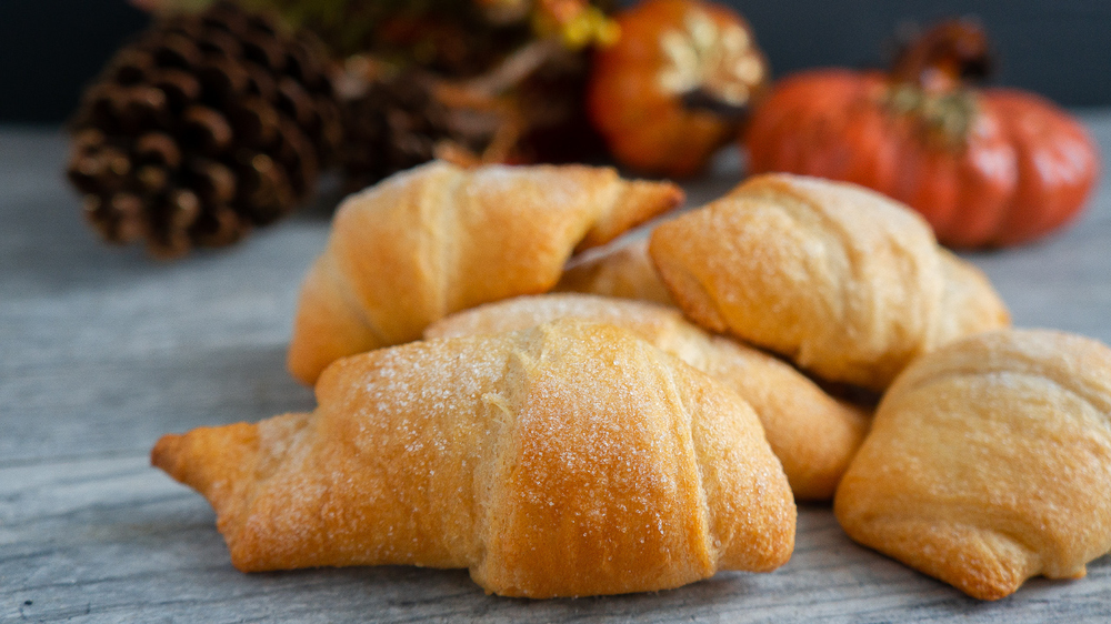 Pumpkin Crescent Rolls Vegan