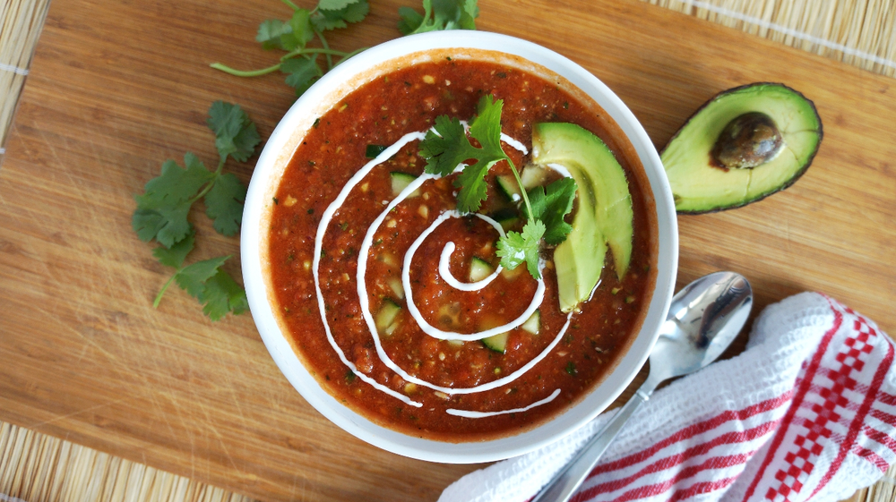 Classic Vegan Gazpacho Soup