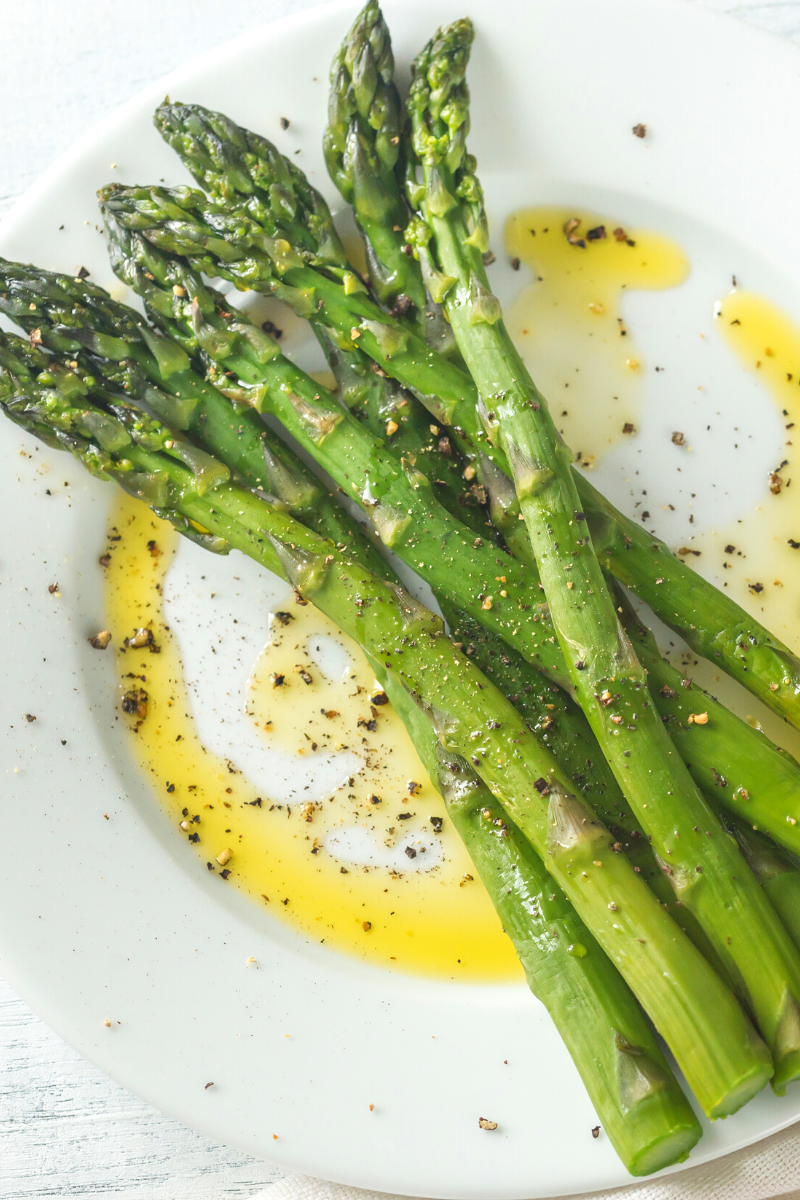 Vegan steak recipe Asparagus