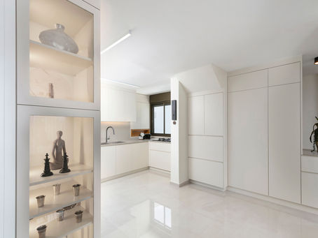 שיפוץ דירה ישנה ליצירת דירה חדשה - איך מרחב פתוח יוצר שקט פנימי