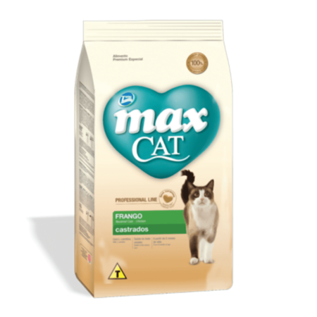 Max Cat premium especial gatos castrados pollo