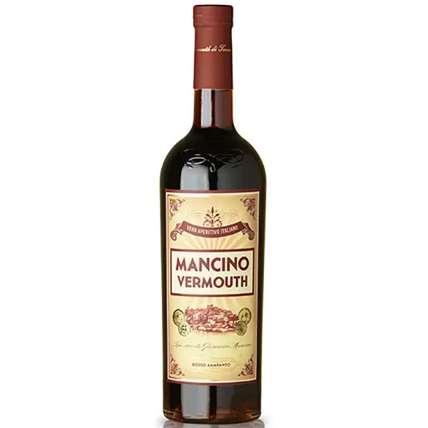 בקבוק Mancino Rosso Amaranto היוקרתי על מדפי The Whisky Embassy.