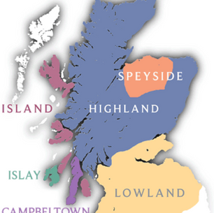                                       מסע בין אזורי הוויסקי של סקוטלנד