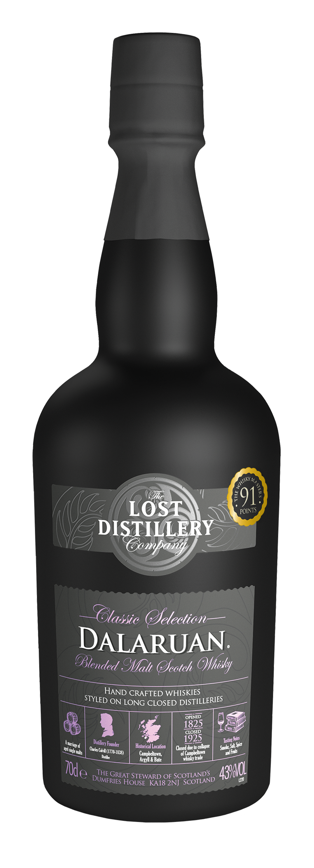 בקבוק וויסקי LOST DISTILLERY 91 POINTS