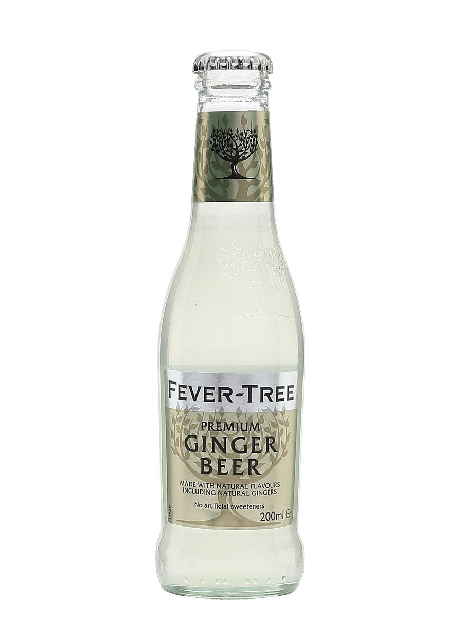 בקבוק פרימיום ג'ינג'ר ביר של פיבר-טרי