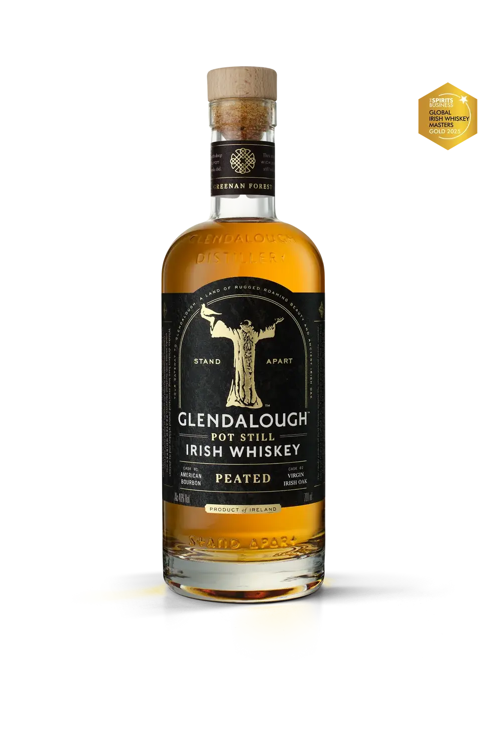 וויסקי גלנדלוך פוט סטיל מעושן | GLENDALOUGH POT STILL PEATED