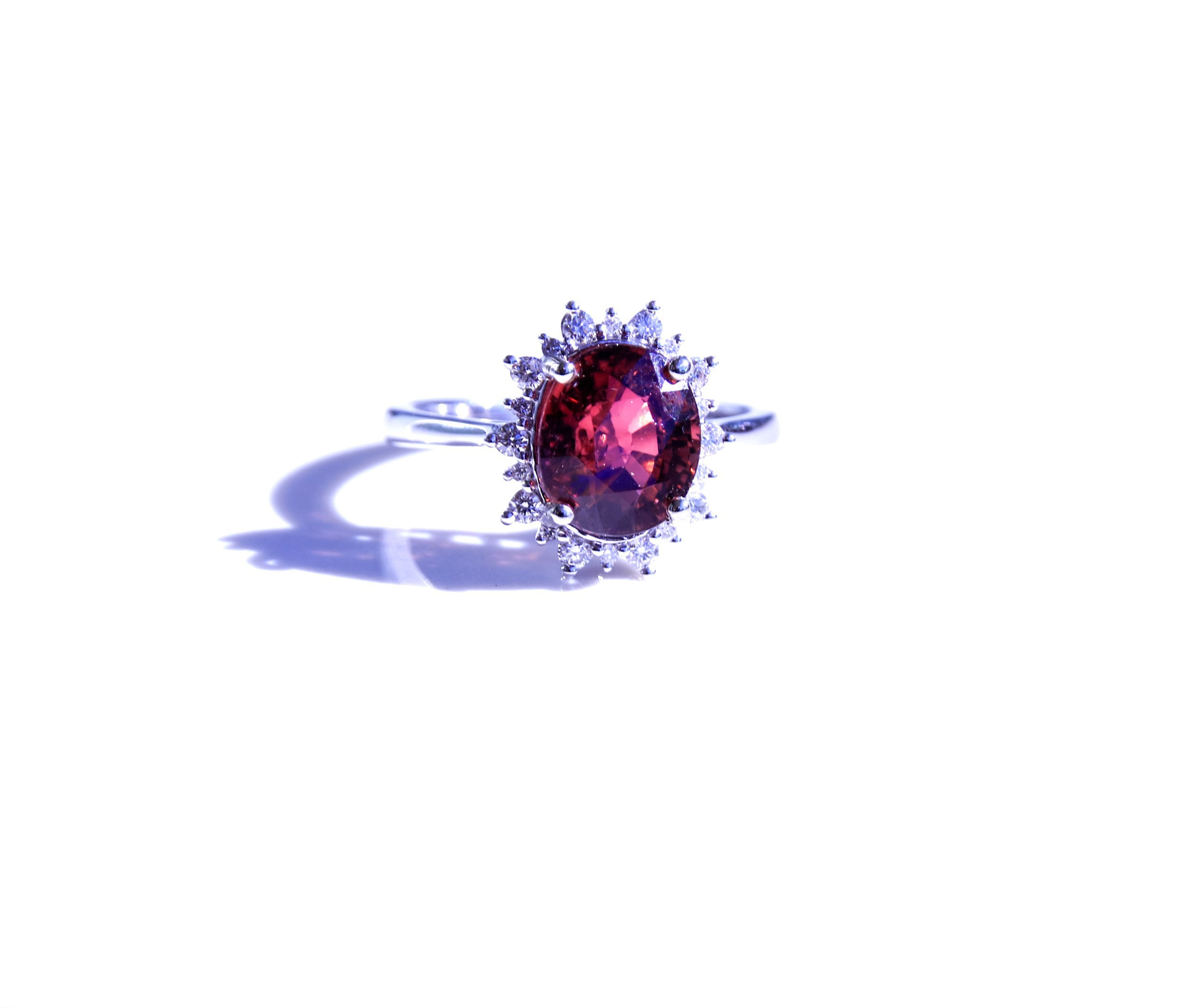 Rubelite Tourmaline Ring