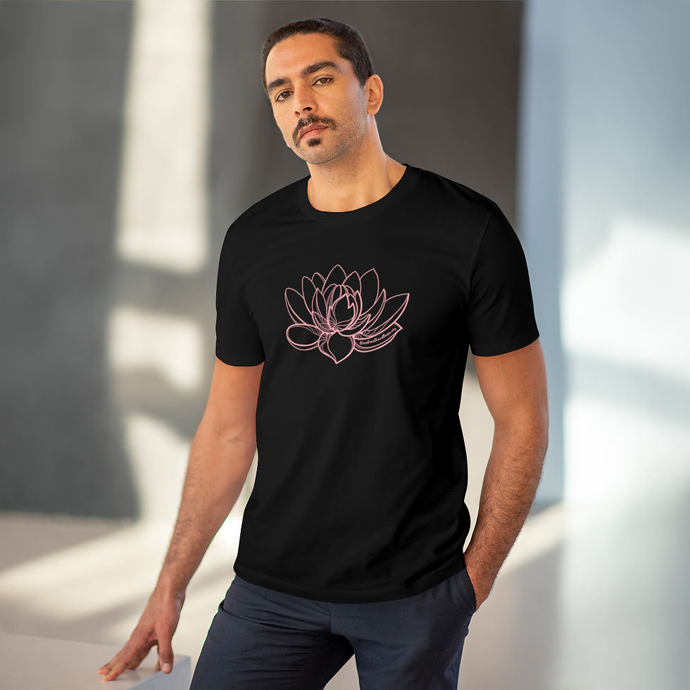 Miniatura: Lotus Organic Cotton T-shirt - Pink Insignia