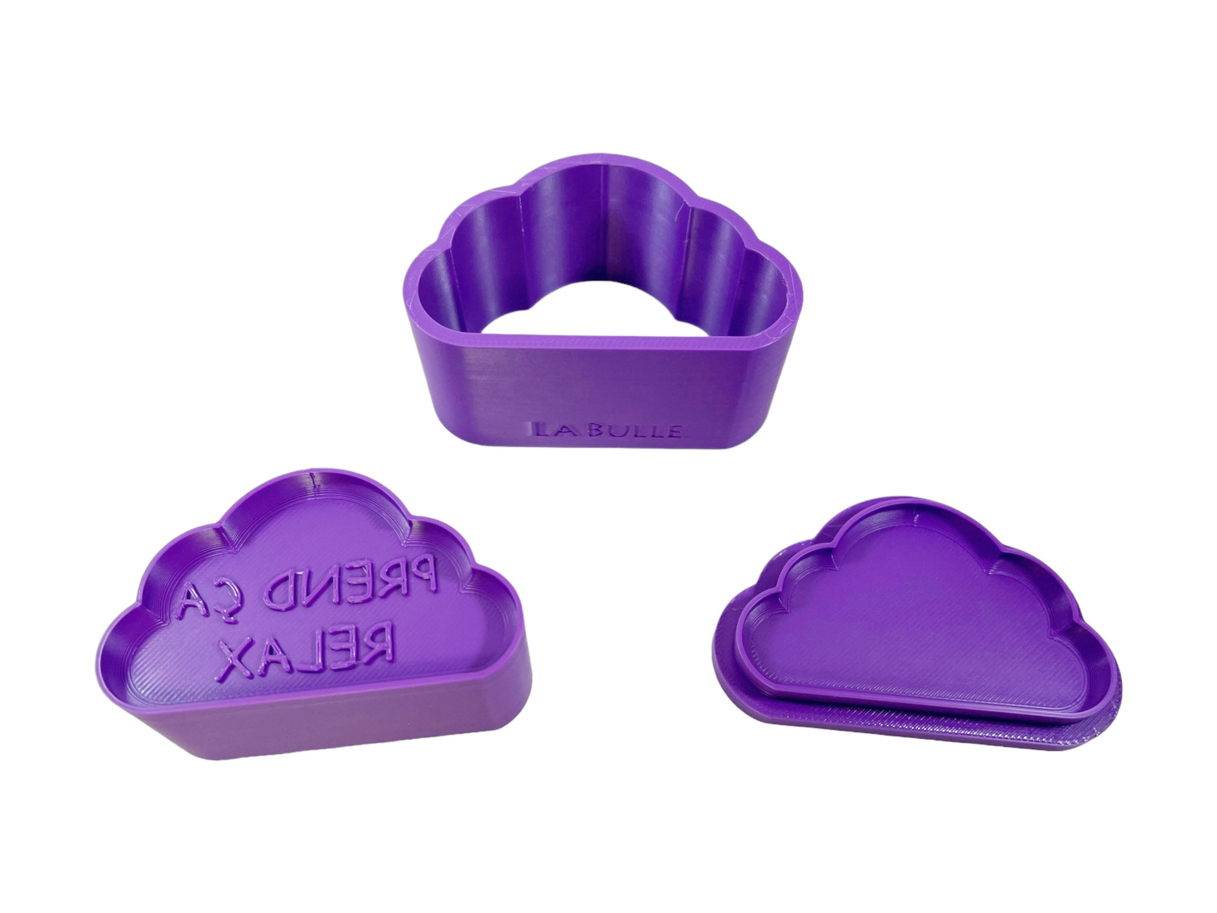 Moule pour Bombe de Bain - Nuage Personnalisé - (Bath Bomb Mold - Custom Cloud)