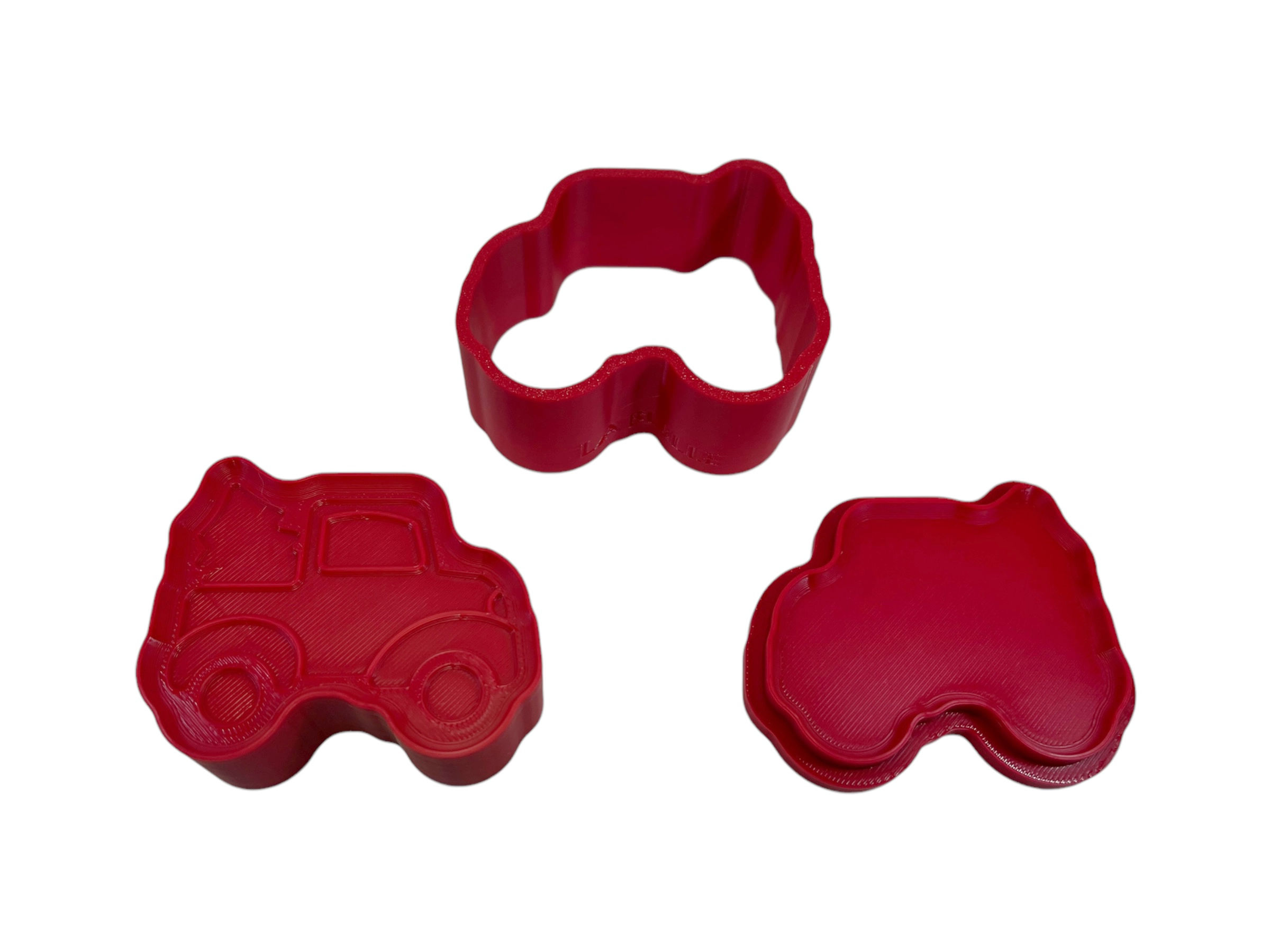 Moule pour Bombe de Bain - Camion de Noël (Bath Bomb Mold - Christmas Truck)