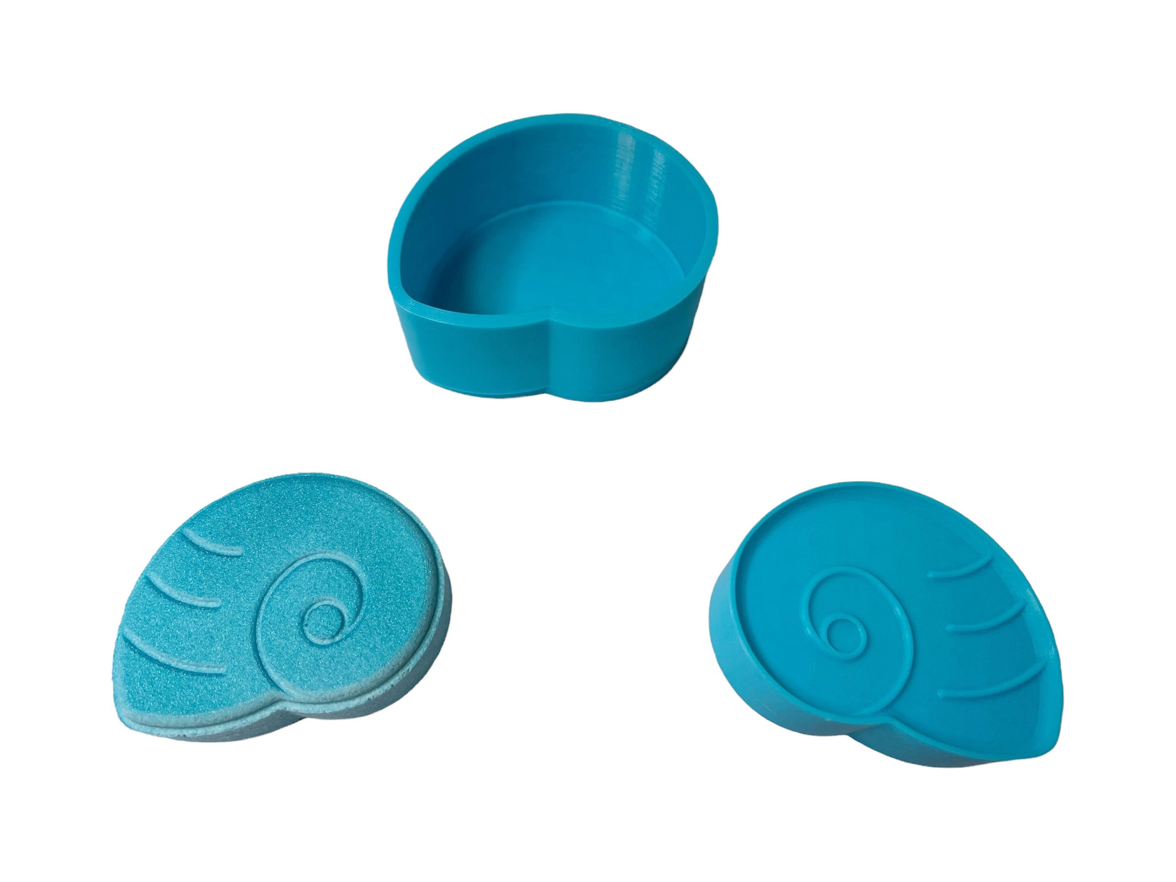 Moule pour Bombe de Bain - Coquillage (Buot) (Bath Bomb Mold - Shell (Buot))