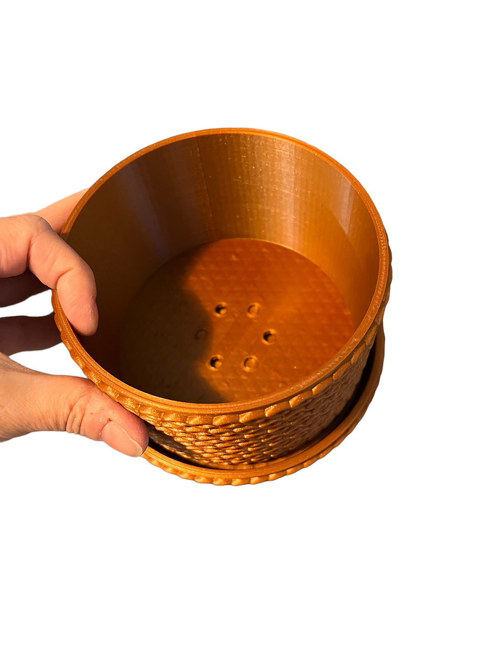 Miniature : Pot à jardinage - Tricot (Planter - Knitted)