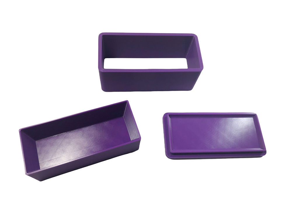 Moule pour Bombe de Bain - Lingot d'Or (Bath Bomb Mold - Gold Ingot)