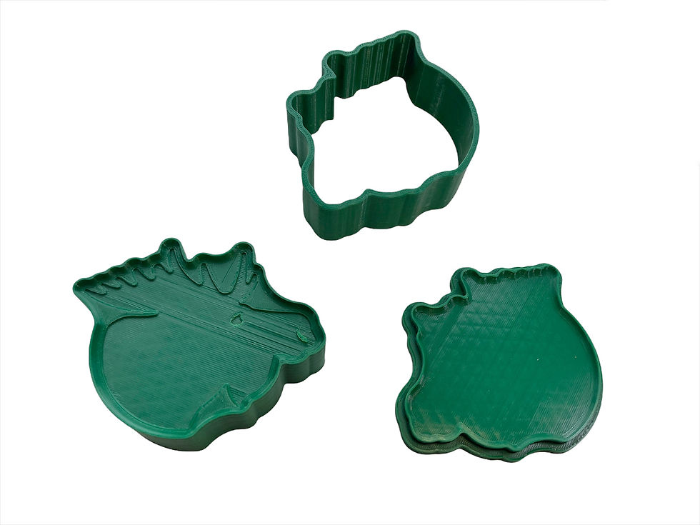 Moule pour Bombe de Bain - Orignal (Bath Bomb Mold - Moose)