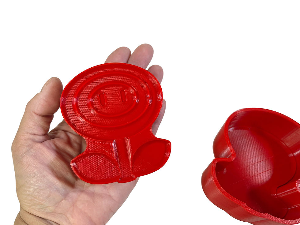 Thumbnail: Moule pour Bombe de Bain - Fleur Mario (Bath Bomb Mold - Mario Flower)