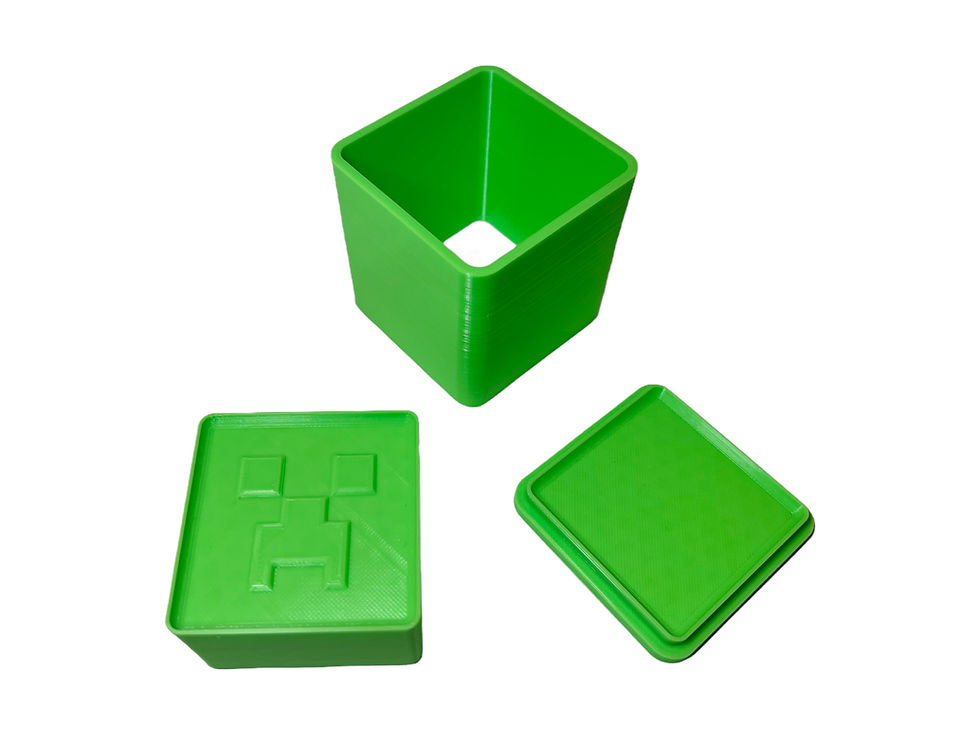 Bath Bomb Mold - Cube MineCraft