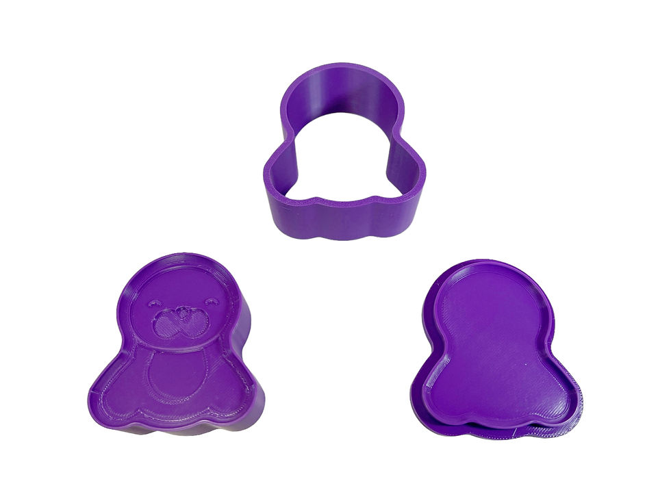 Moule pour Bombe de Bain - Loutre (Bath Bomb Mold - Otter)