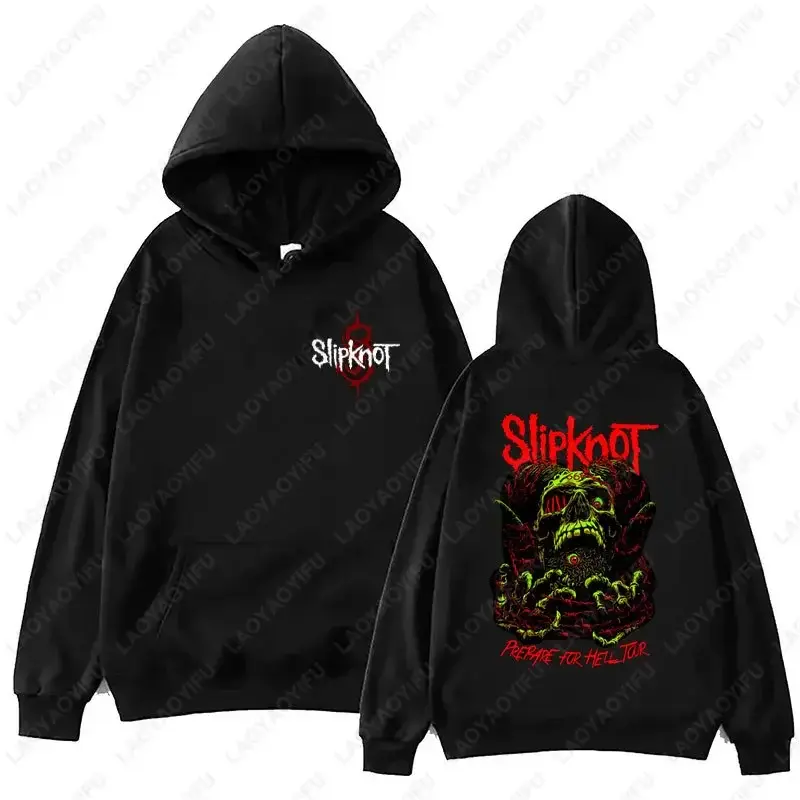 Miniatura: New Retro Casual Style S-Slipknot Rock Band Women Men Hoodie Sweatshirts Casual 