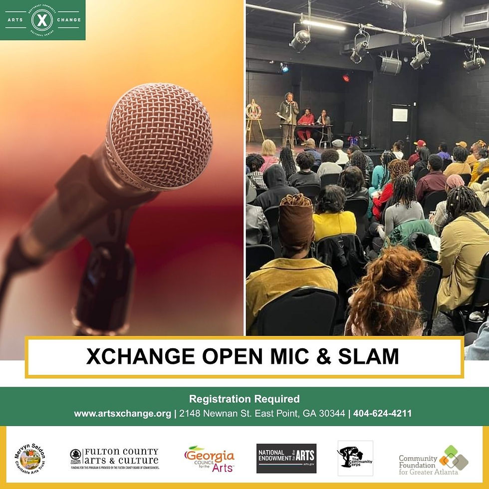 XChange Open Mic and Slam