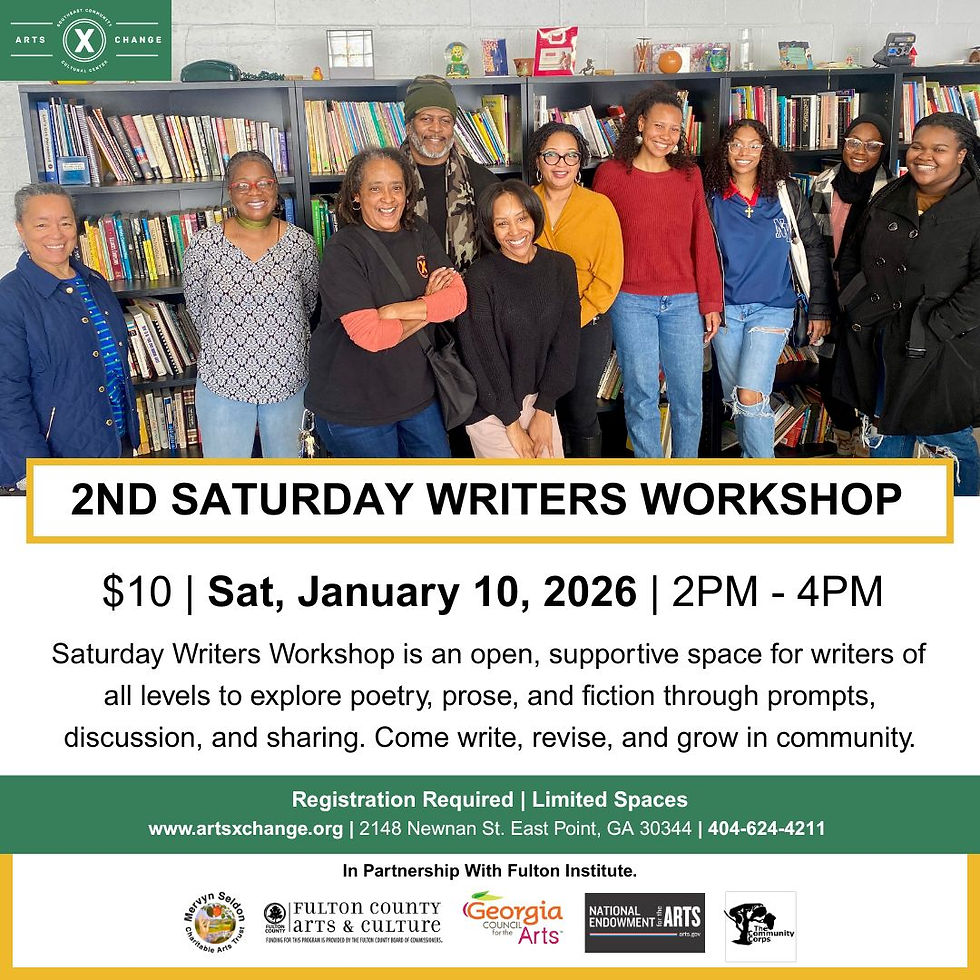 2nd Saturday Writers Workshop 01-10-26