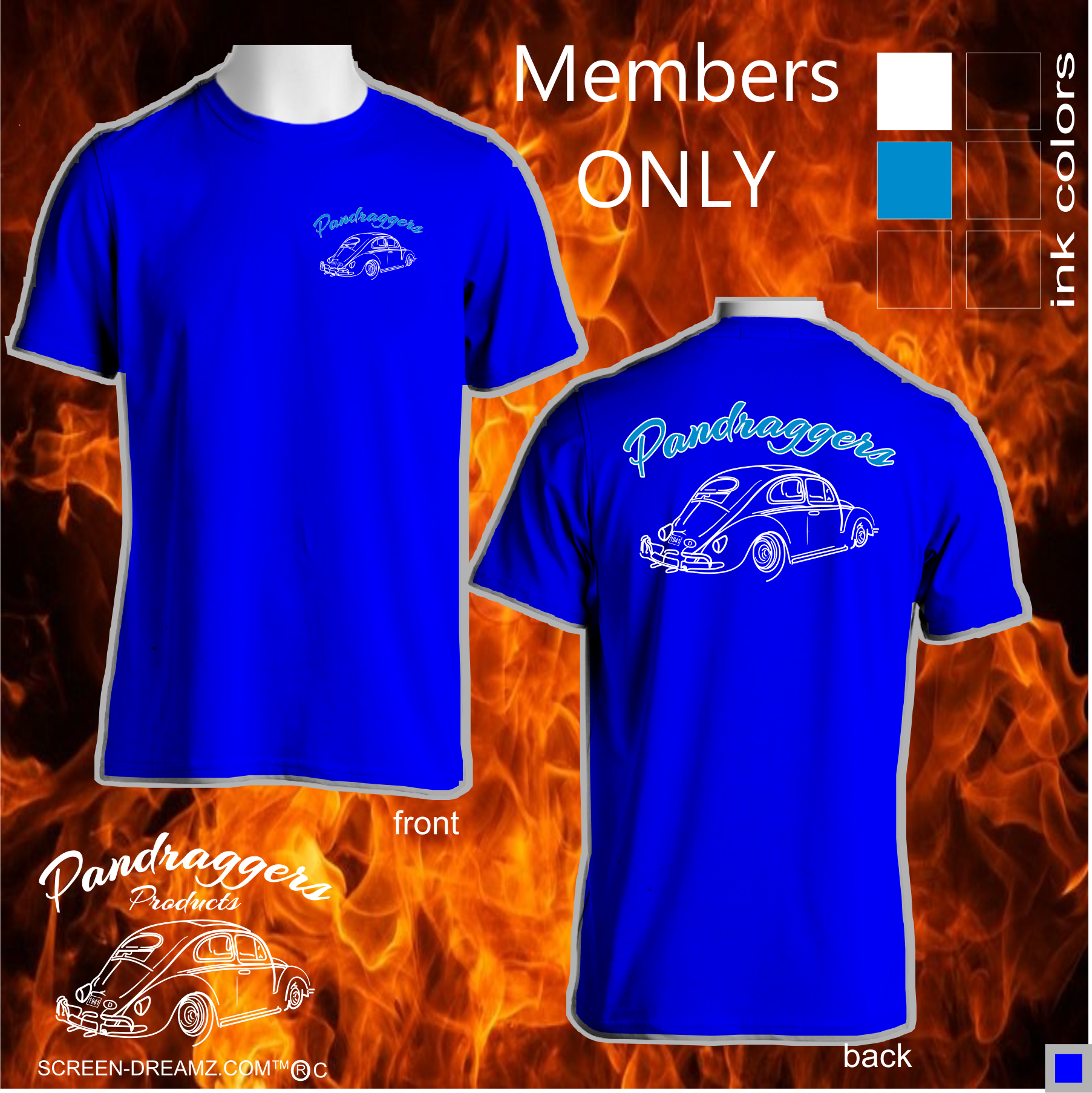 Pandraggers Club Members Only Shirt