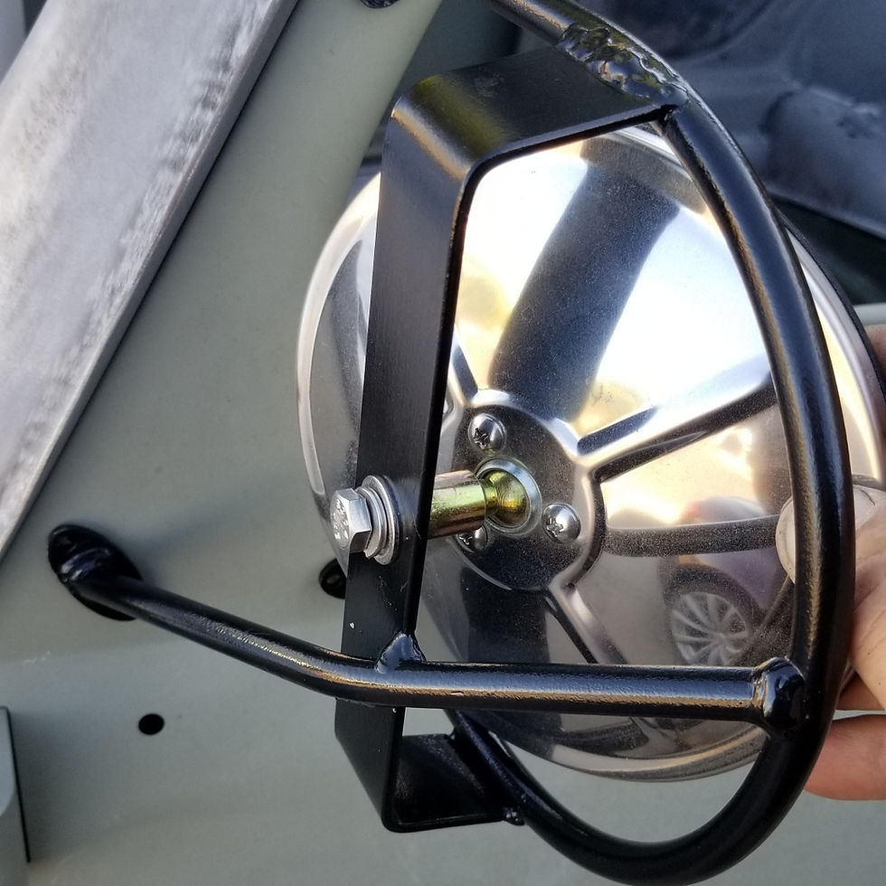 Thumbnail: VW Baja Bug Offroad Side Mirror with Mounting Brackets