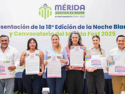 Ayuntamiento de Mérida anuncia la próxima edición de La Noche Blanca en Noviembre