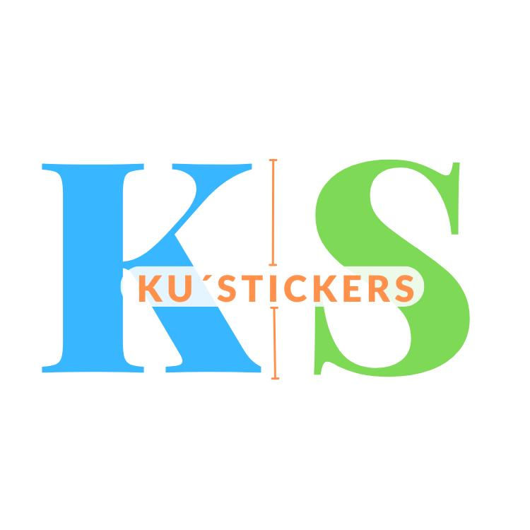 Logotipo KU STICKERS