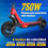 Miniatura: Scooter T1 (Negro o Rojo) Plegable para Adultos HONEYWHALE