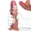 Miniatura: Consolador Realista Silicona Dildo Pene Con Ventosa 20*4.3cm