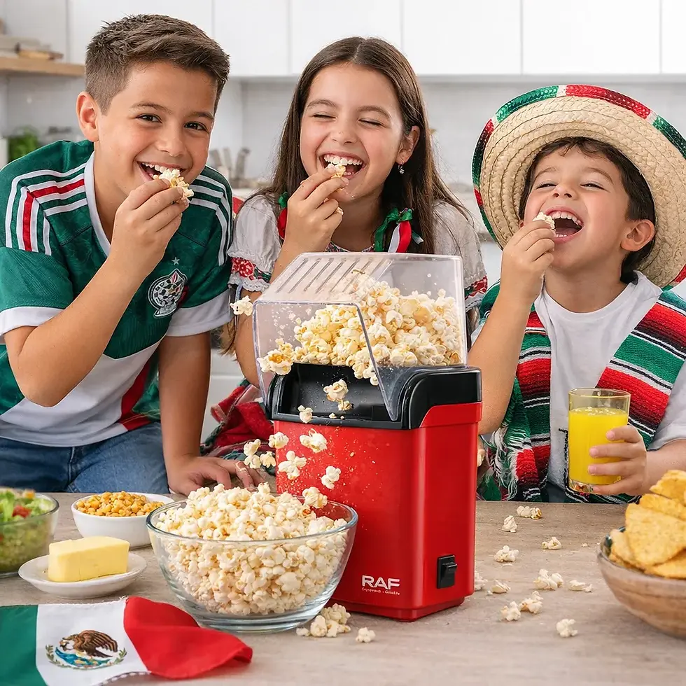 Miniatura: Máquina De Palomitas De Maíz Popcorn Instantánea Roja Mini