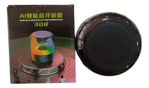 Miniatura: Mini Bocina Inteligente Potente Con Bluetooth Y Luz Rgb