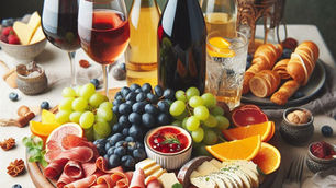Las Mejores Bebidas para Acompañar una Tabla de Charcutería