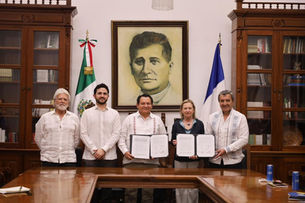 Fortalecen Yucatán y Francia relación de cooperación