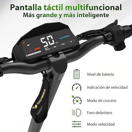 Miniatura: Scooter H2 Dual (Verde) Plegable para Adultos HONEYWHALE