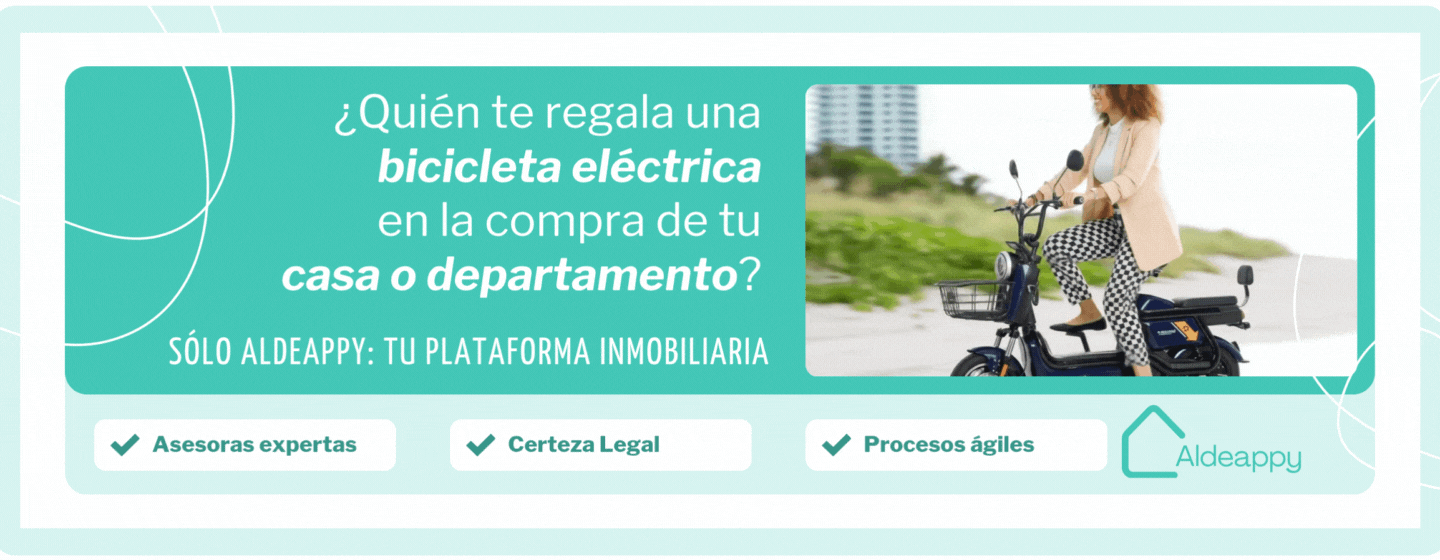 Banner Bicicleta Eléctrica Aldeappy