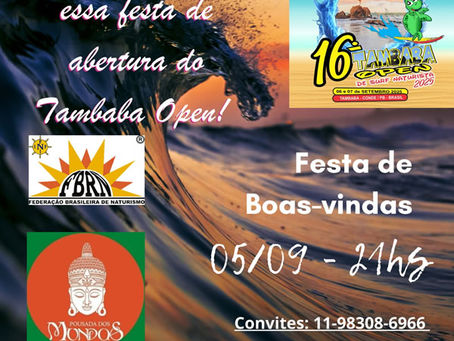 Festa de Abertura do 16° Tambaba Open