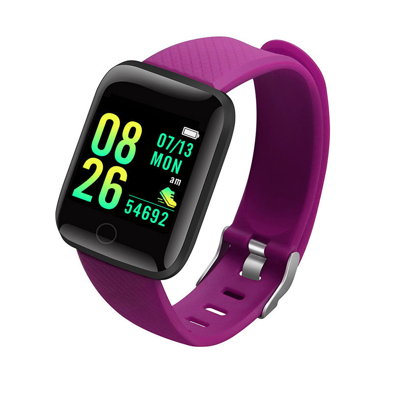 Thumbnail: Smartwatch Men Women Wristwatches Smart Watch Message Fitness Monitor Bracelet B