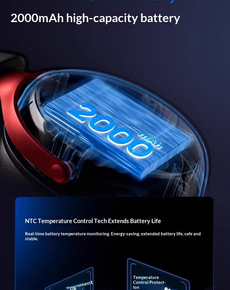 Thumbnail: MCHOSE V9 Pro Headset with Microphone Three Mode Bluetooth Wireless Computer PC 
