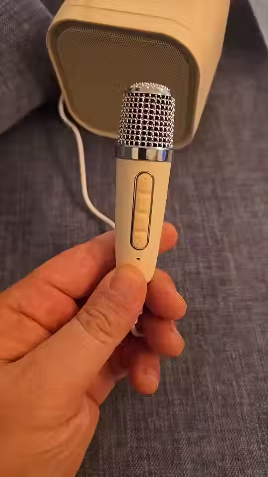 Thumbnail: Haomuren Mini Karaoke Machine for Kids Girls  Portable All in one Bluetooth Kara