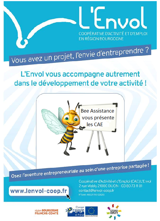 CAE, coopérative d'activité et d'emploi, télésecrétaire, télésecrétariat, secrétaire indépendante, secrétaire freelance, assistante administrative indépendante, assistante administrative freelance, Dijon