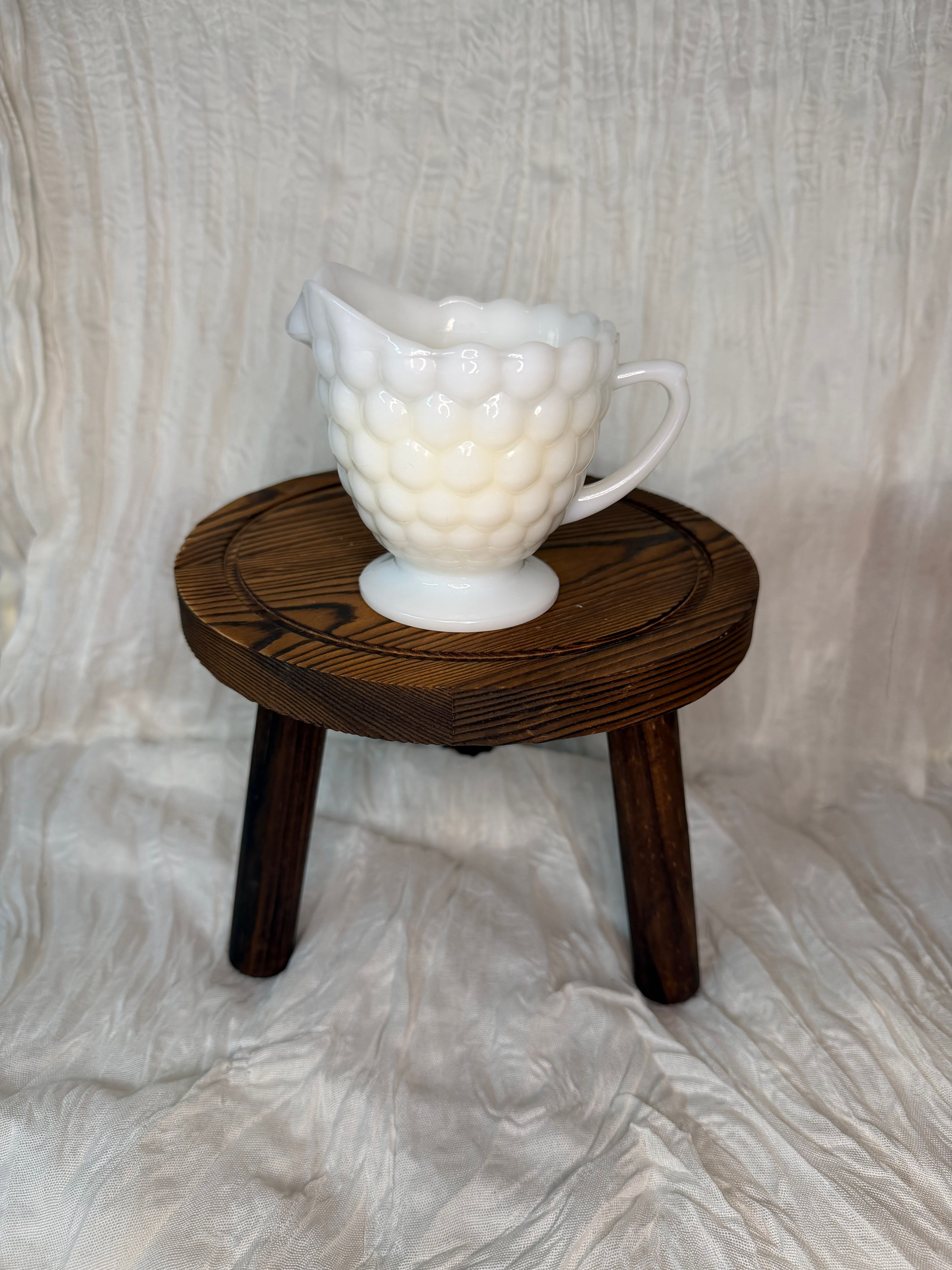 Milk Glass Creamer