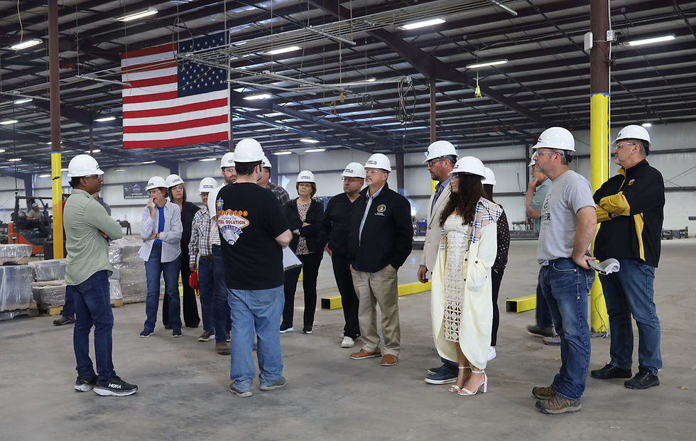 Substation manufacturing tour at Vandalia location