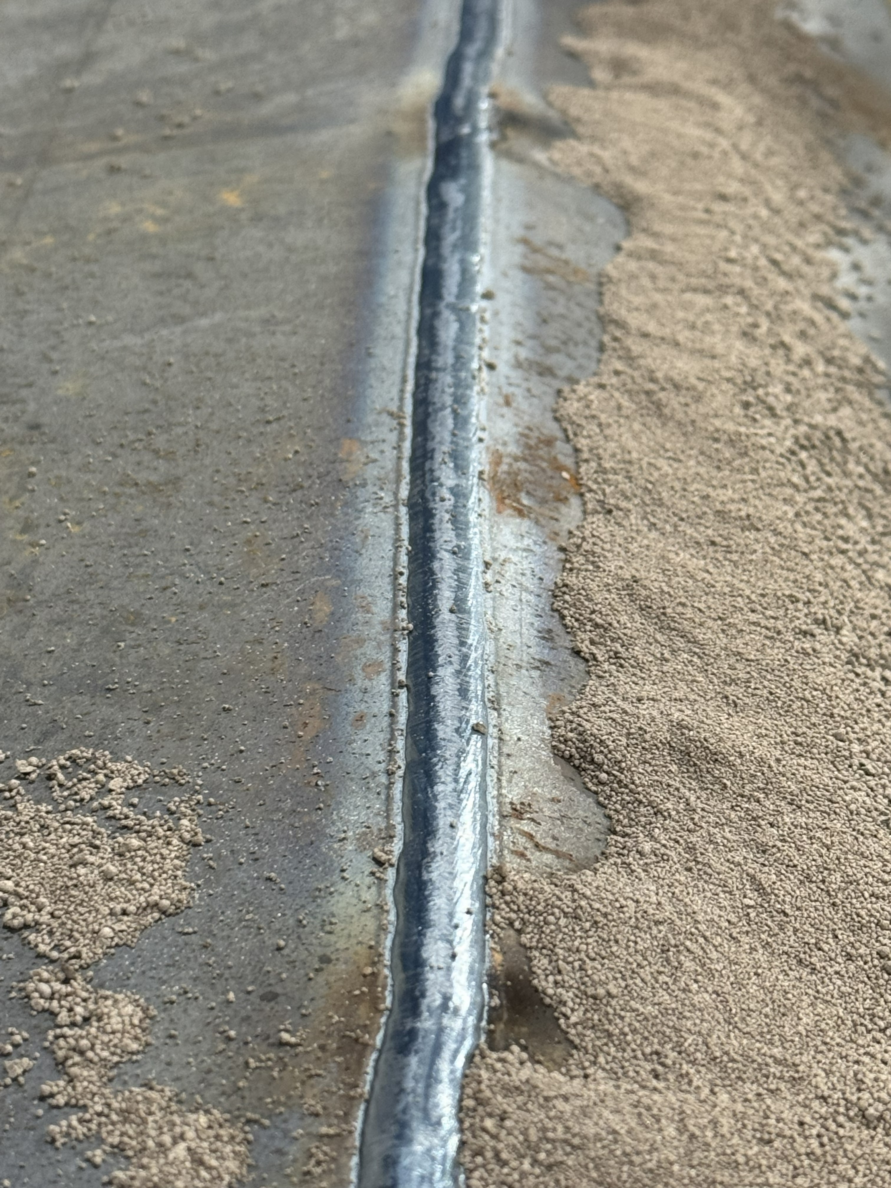 Precision submerged arc weld on structural steel in Houston
