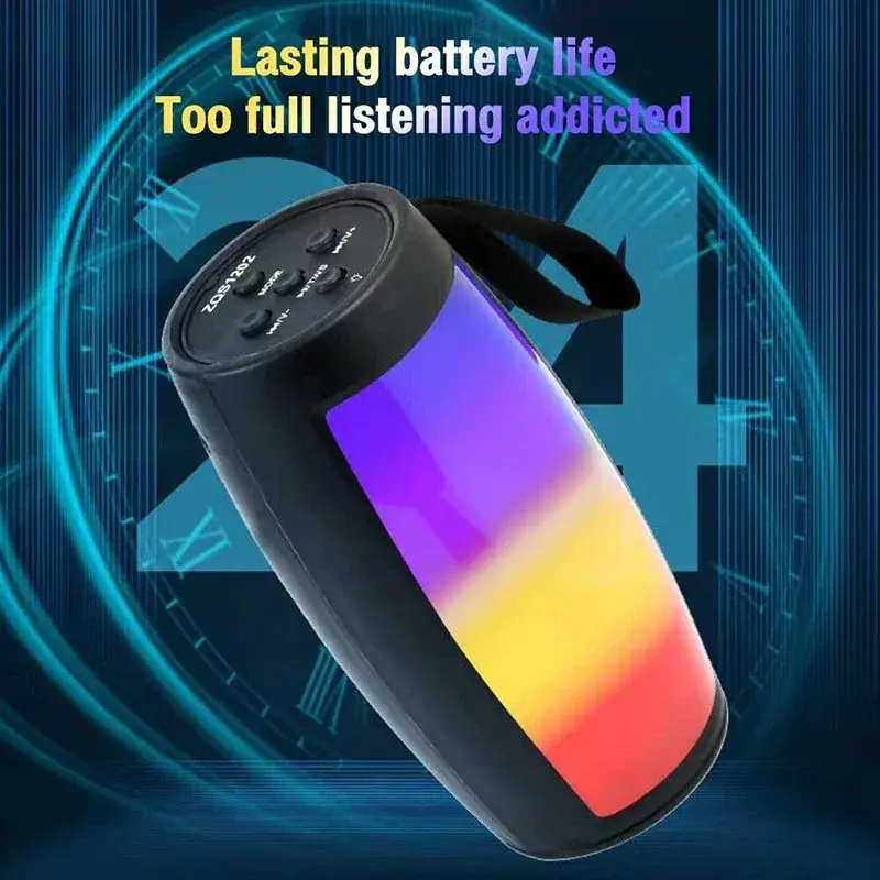 Thumbnail: 1202 Wireless Bluetooth Speakers Home Outdoor Portable Small Speaker Subwoofer C