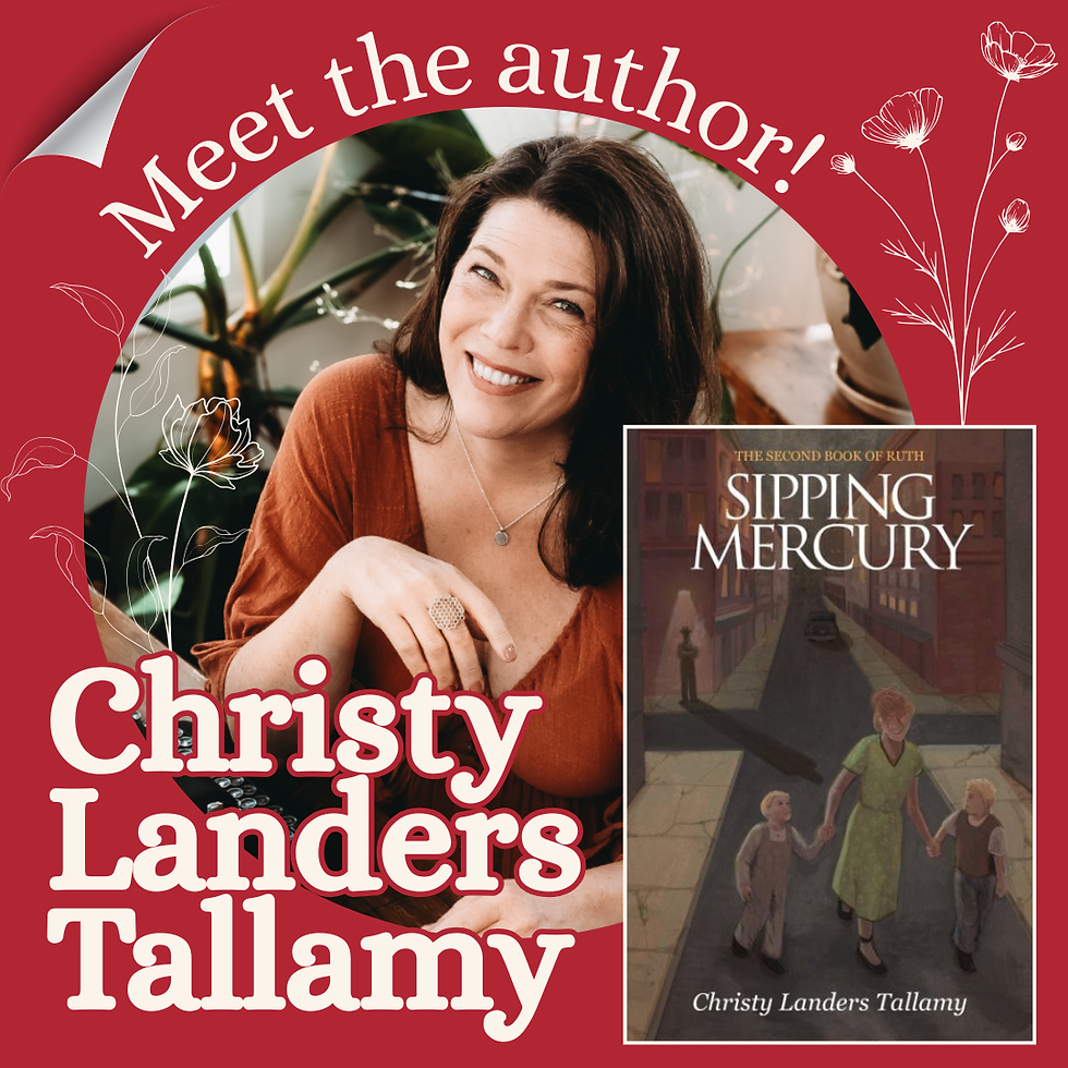 Book Sale & Signing: Sipping Mercury by Christy Landers Tallamy