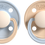 Miniatura: 2 Succhietti Bicolore azzurro/beige