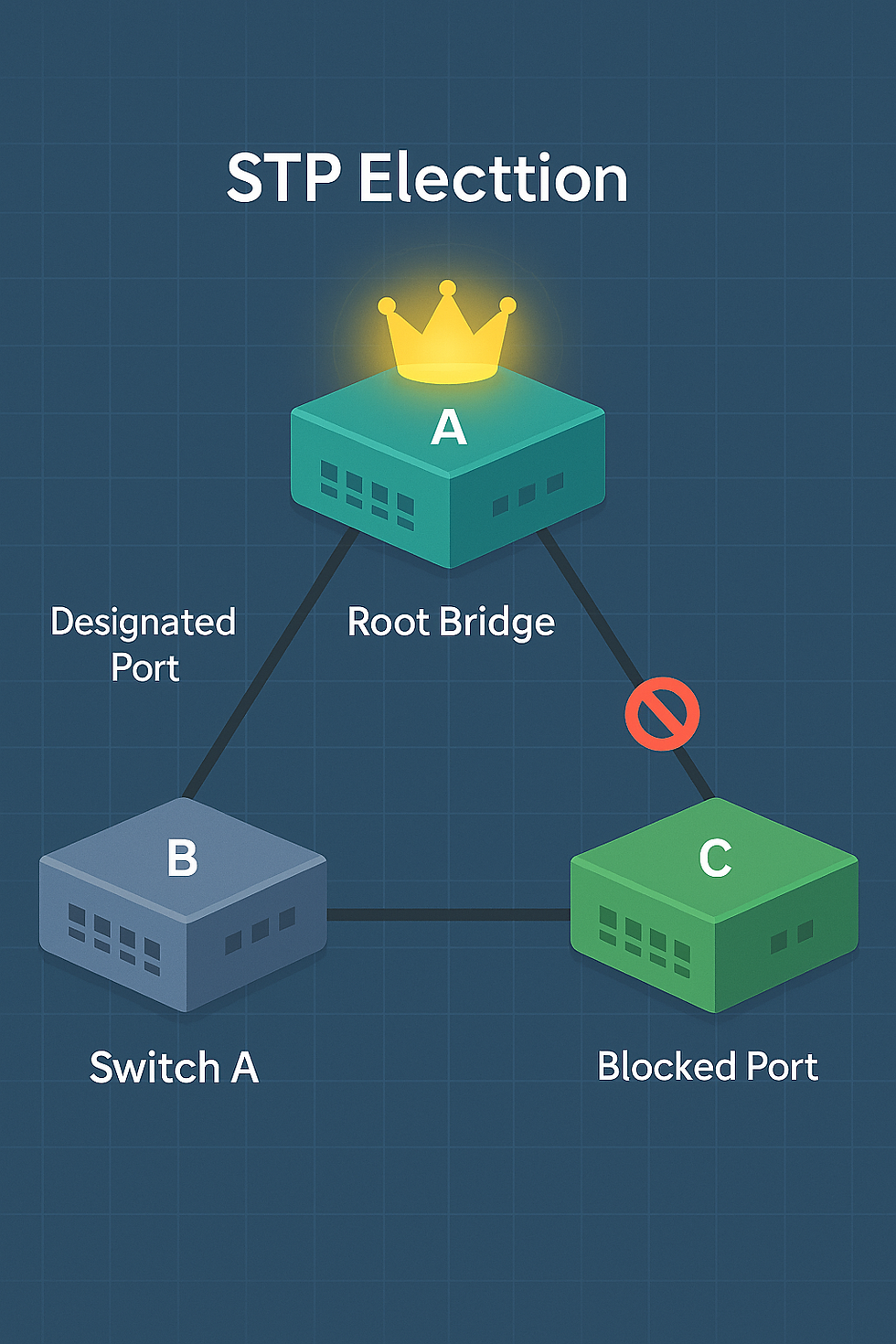 Spanning Tree Protocol (STP) Election